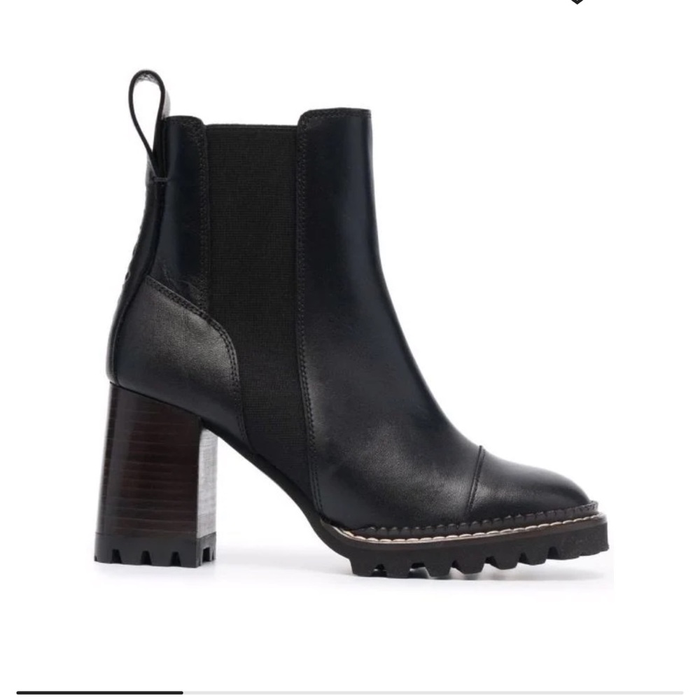 NWOT See by Chloe Mallory Lug Sole boot size 38
